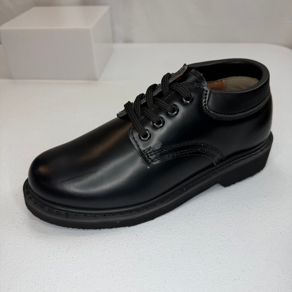 DieHard Black Leather Work Shoes – Men’s Size 7.5D – Lace‑Up Durable Safety